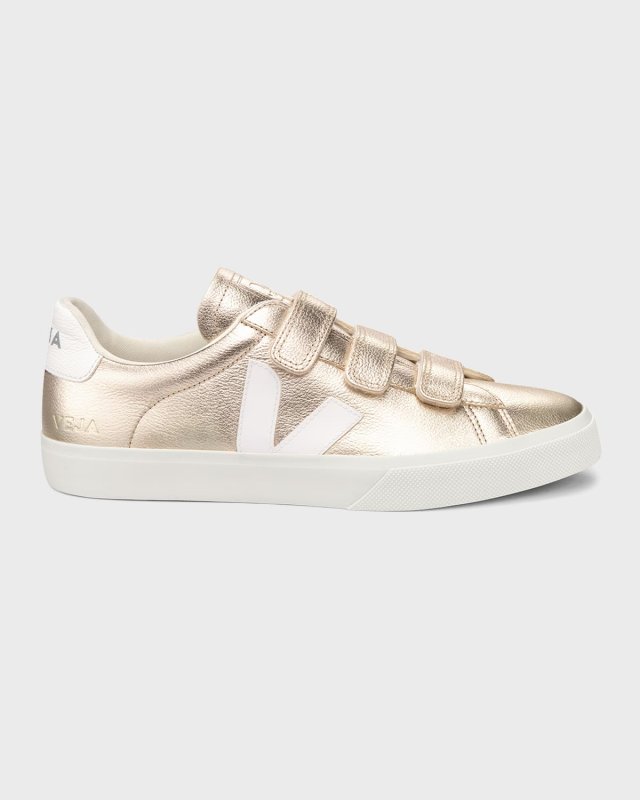 Recife Metallic Grip-Trio Court Sneakers